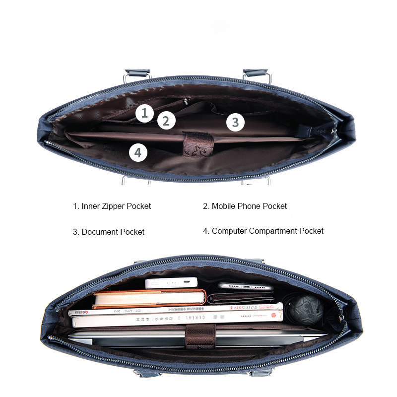 Oxford Cloth Business Briefcase