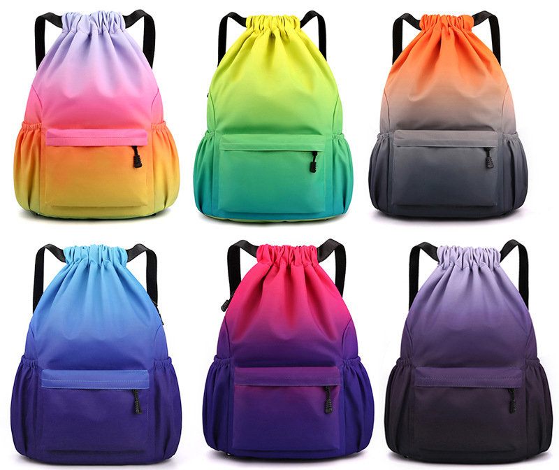 Oxford Cloth Drawstring Backpack