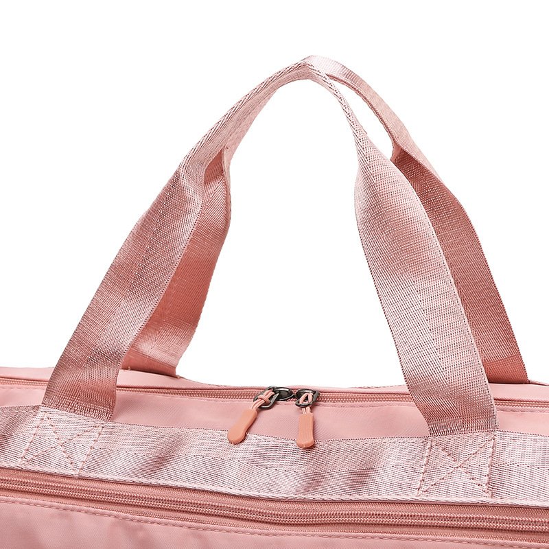 Sports Gym Travel Duffle Bag w/Shoe Compartment