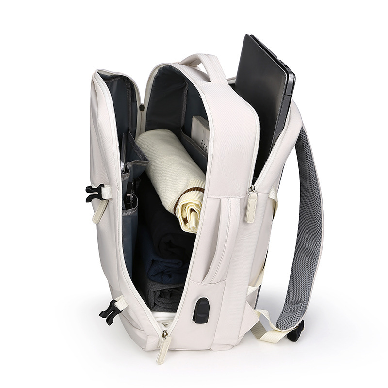 Large Capacity Travel Backpack w/USB Charging Port