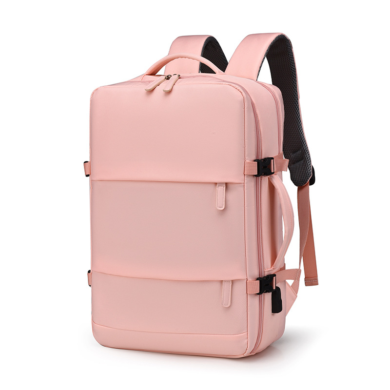 Large Capacity Travel Backpack w/USB Charging Port