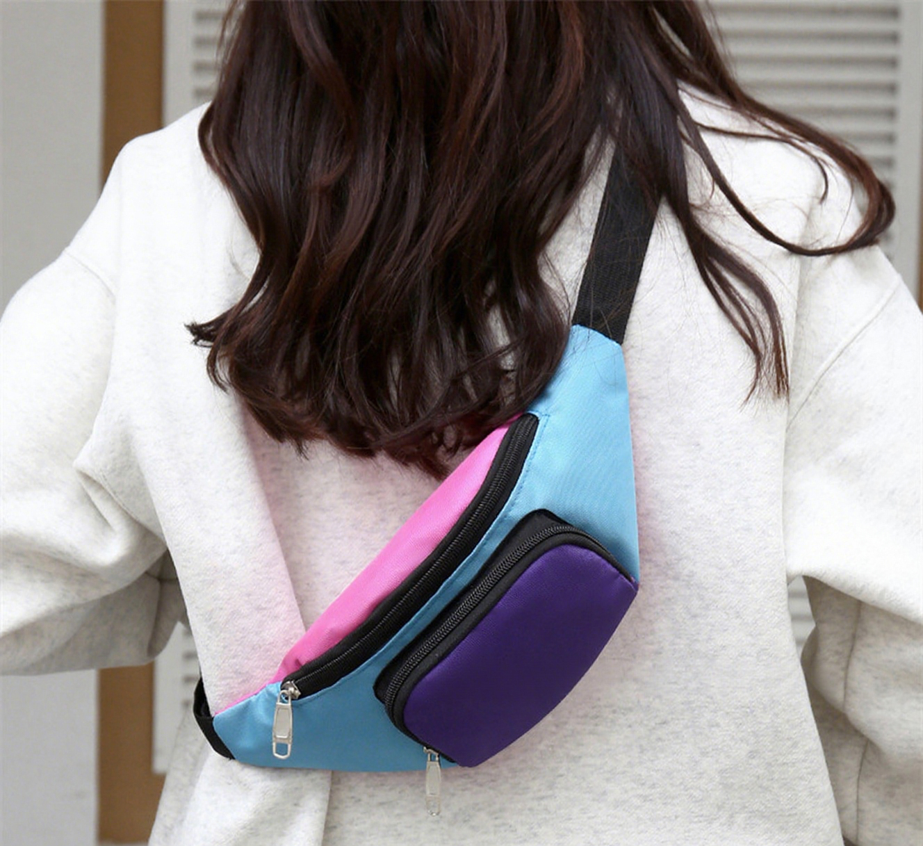 Oxford Cloth Waist Bag