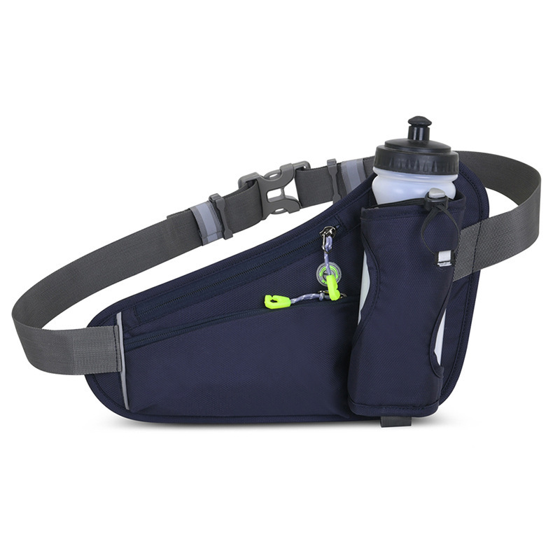 Outdoor Sports Waist Bag w/headphone hole & night reflective strip