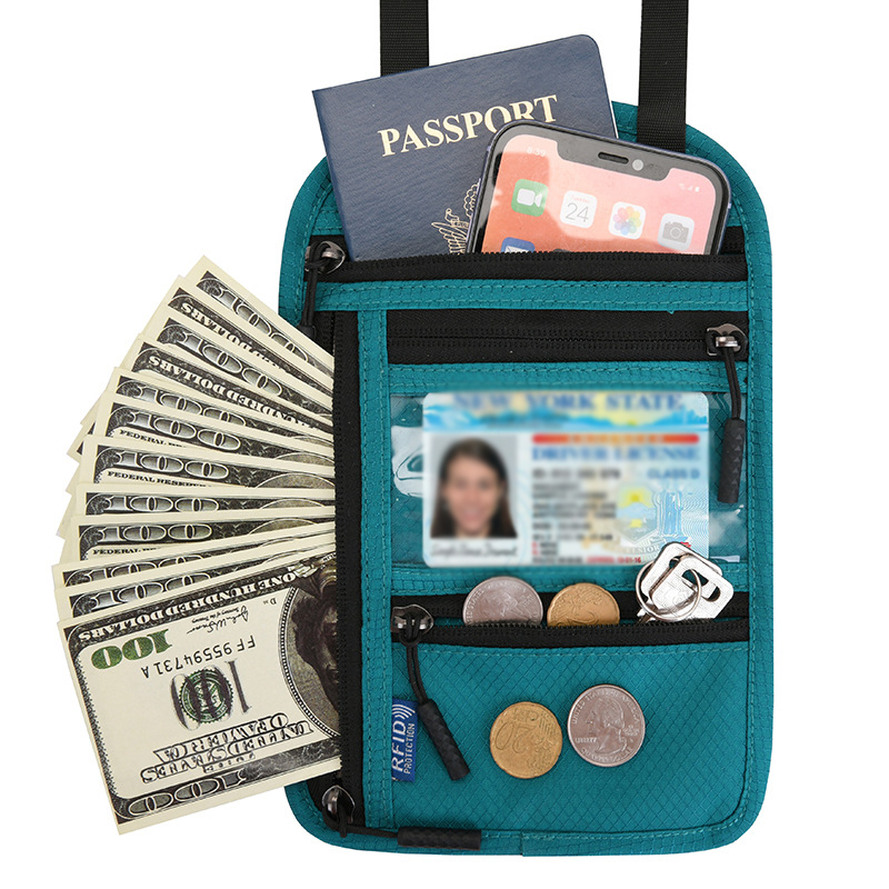 RFID Blocking Passport Bag