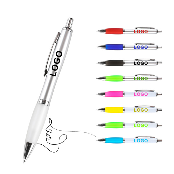 Plastic Click Ballpoint Pen