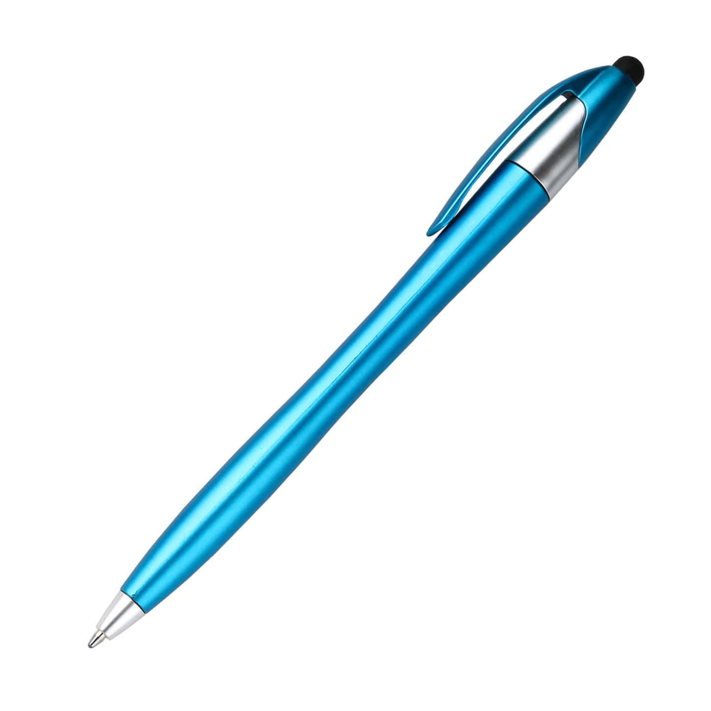 Plastic Twist Stylus Ballpoint Pen