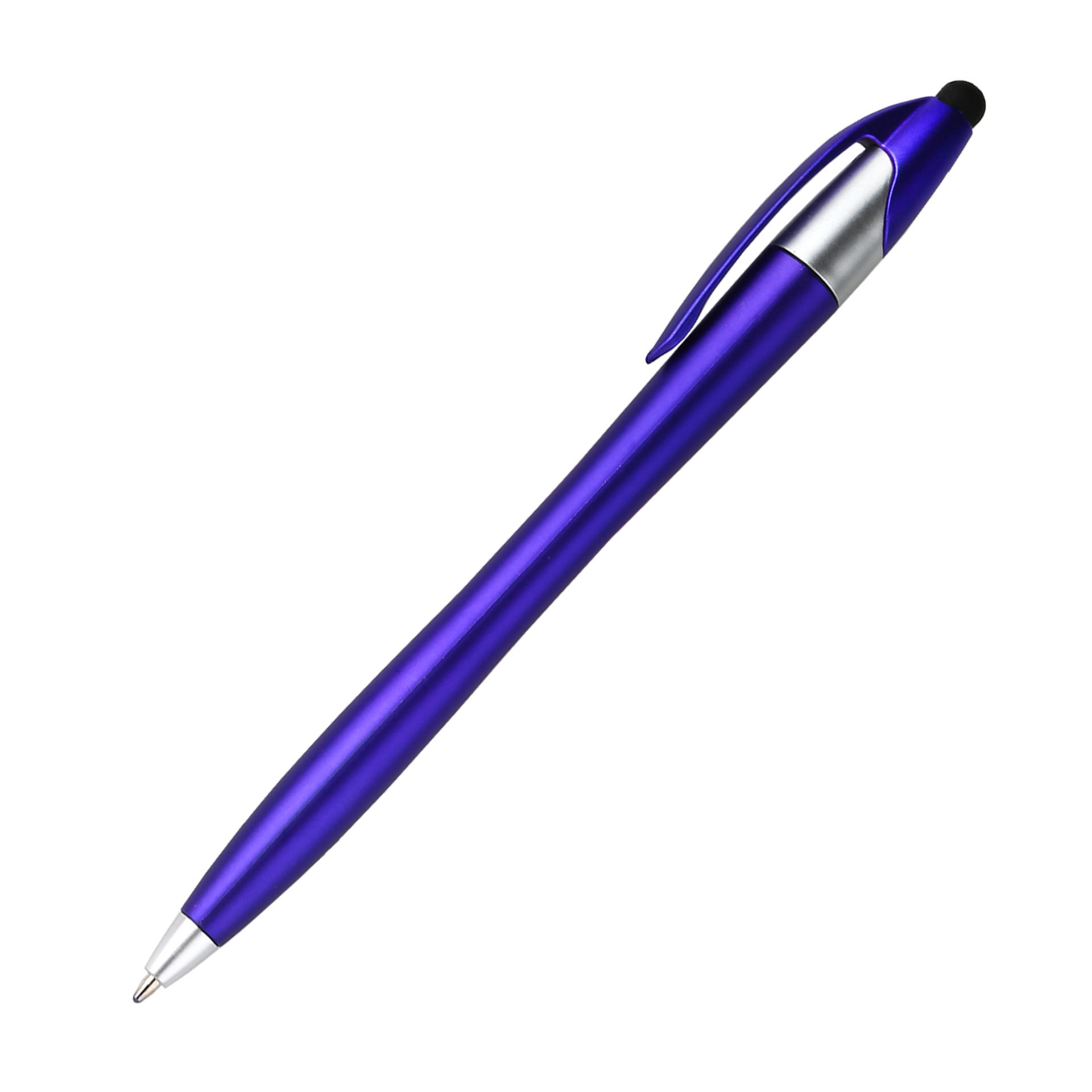 Plastic Twist Stylus Ballpoint Pen