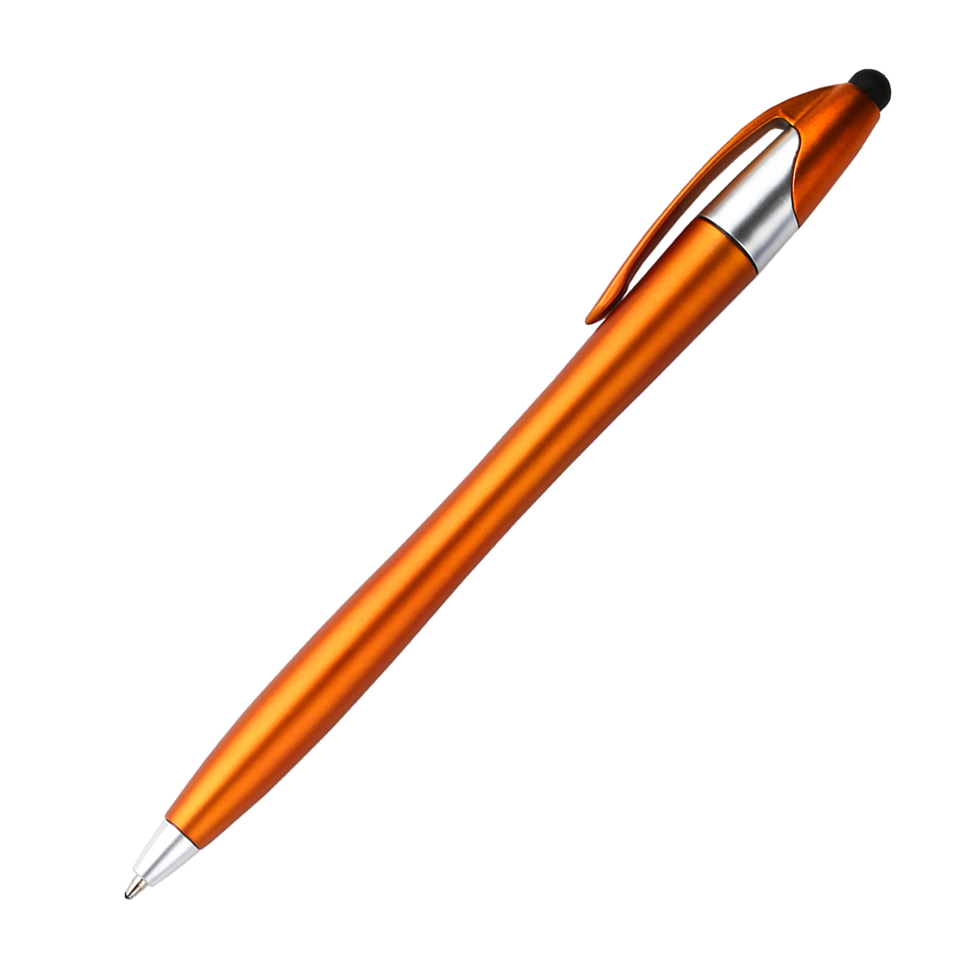 Plastic Twist Stylus Ballpoint Pen