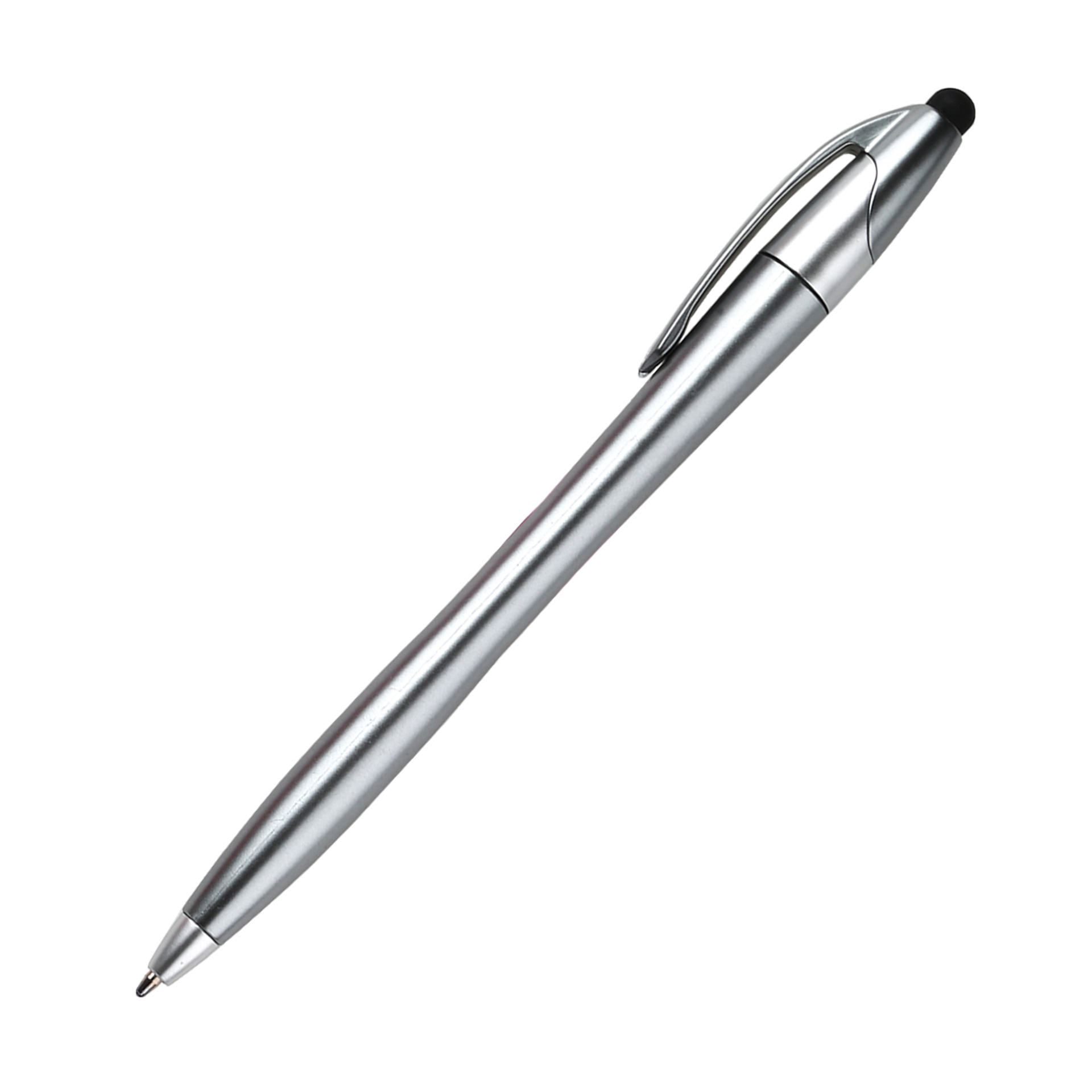Plastic Twist Stylus Ballpoint Pen