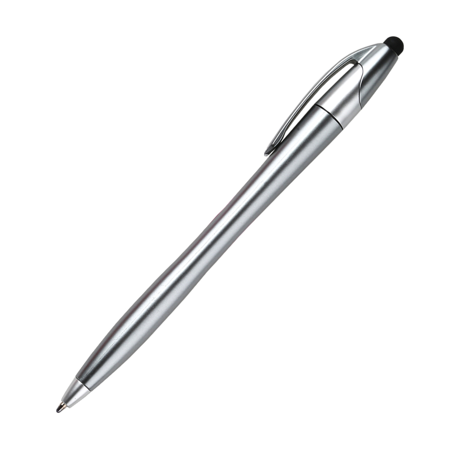 Plastic Twist Stylus Ballpoint Pen