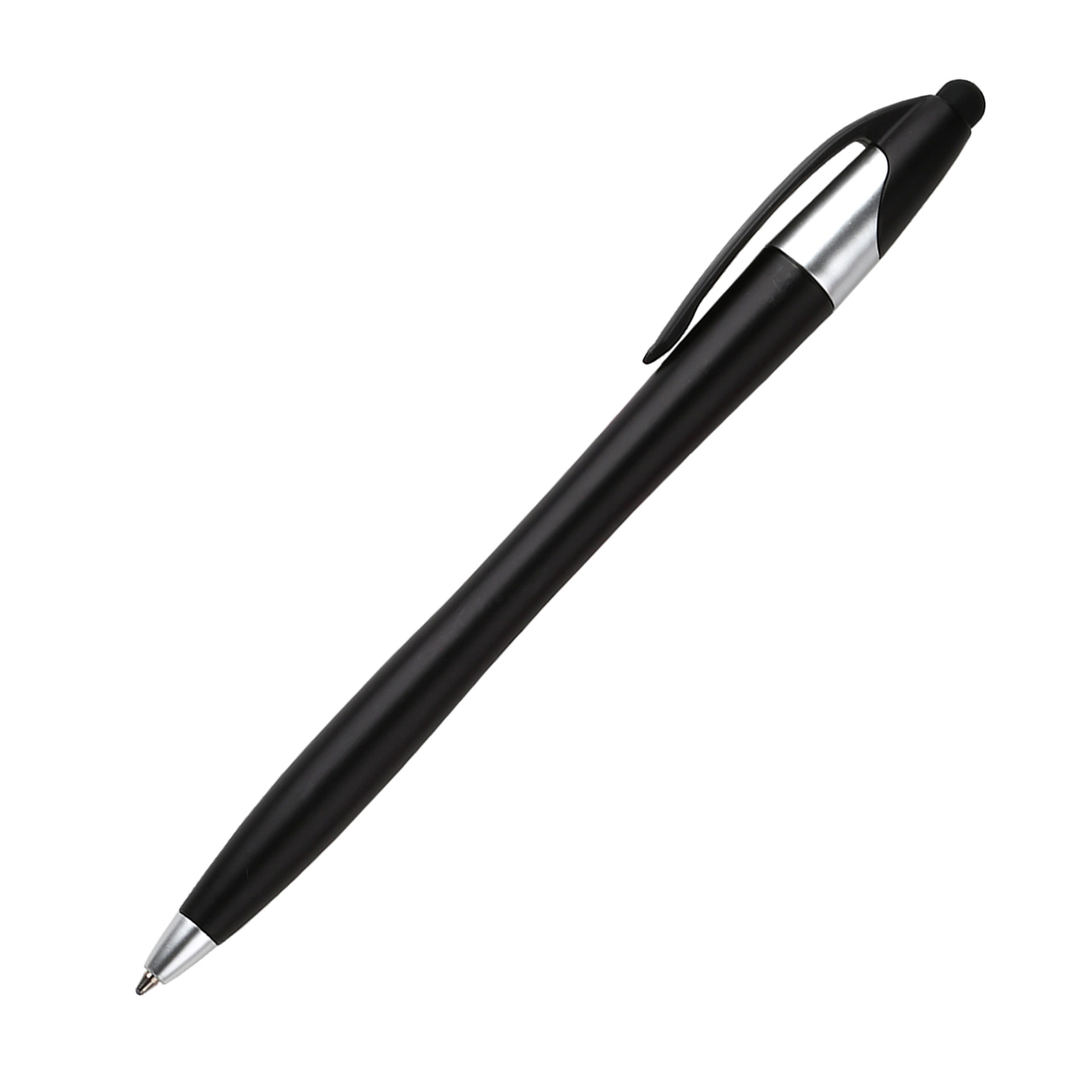 Plastic Twist Stylus Ballpoint Pen
