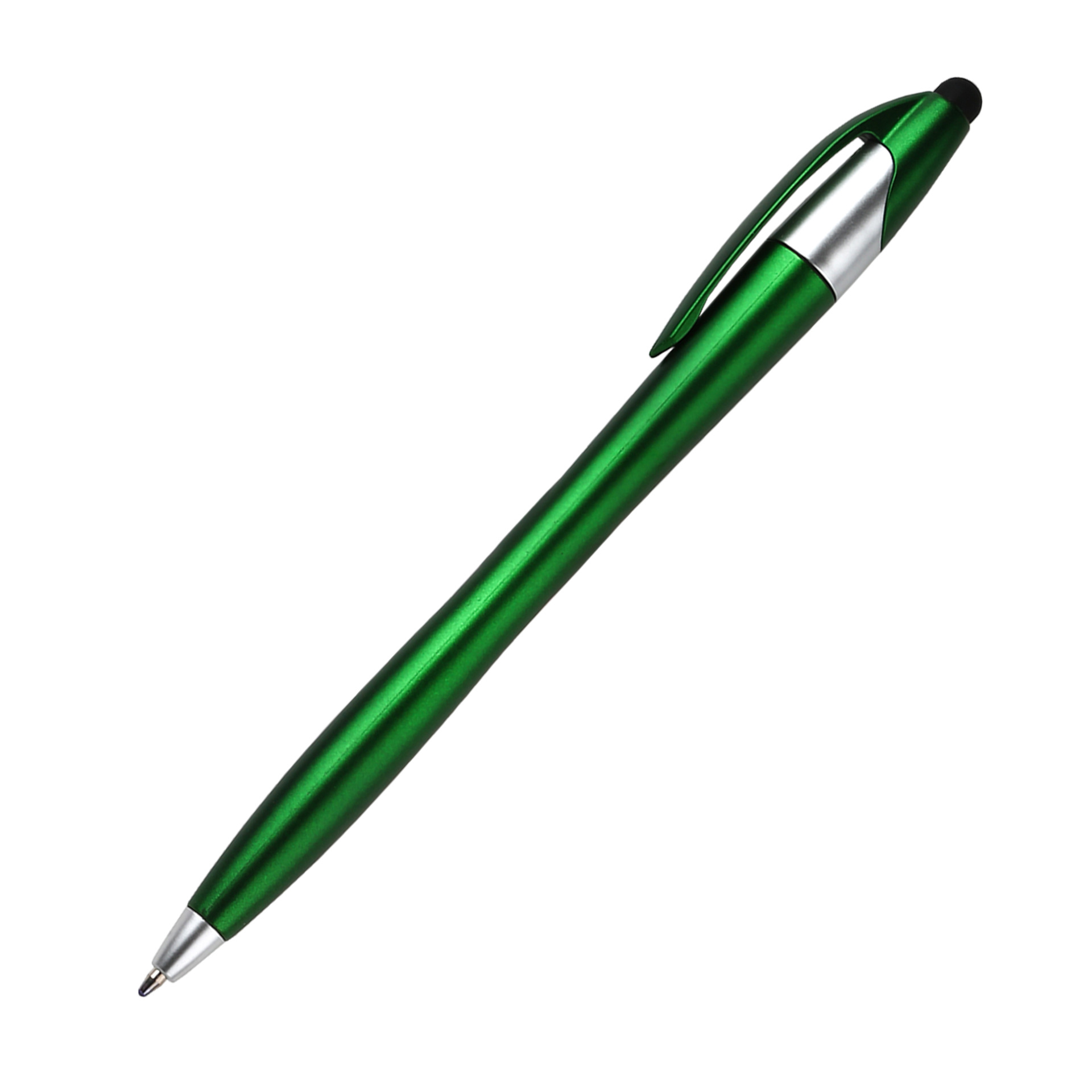 Plastic Twist Stylus Ballpoint Pen