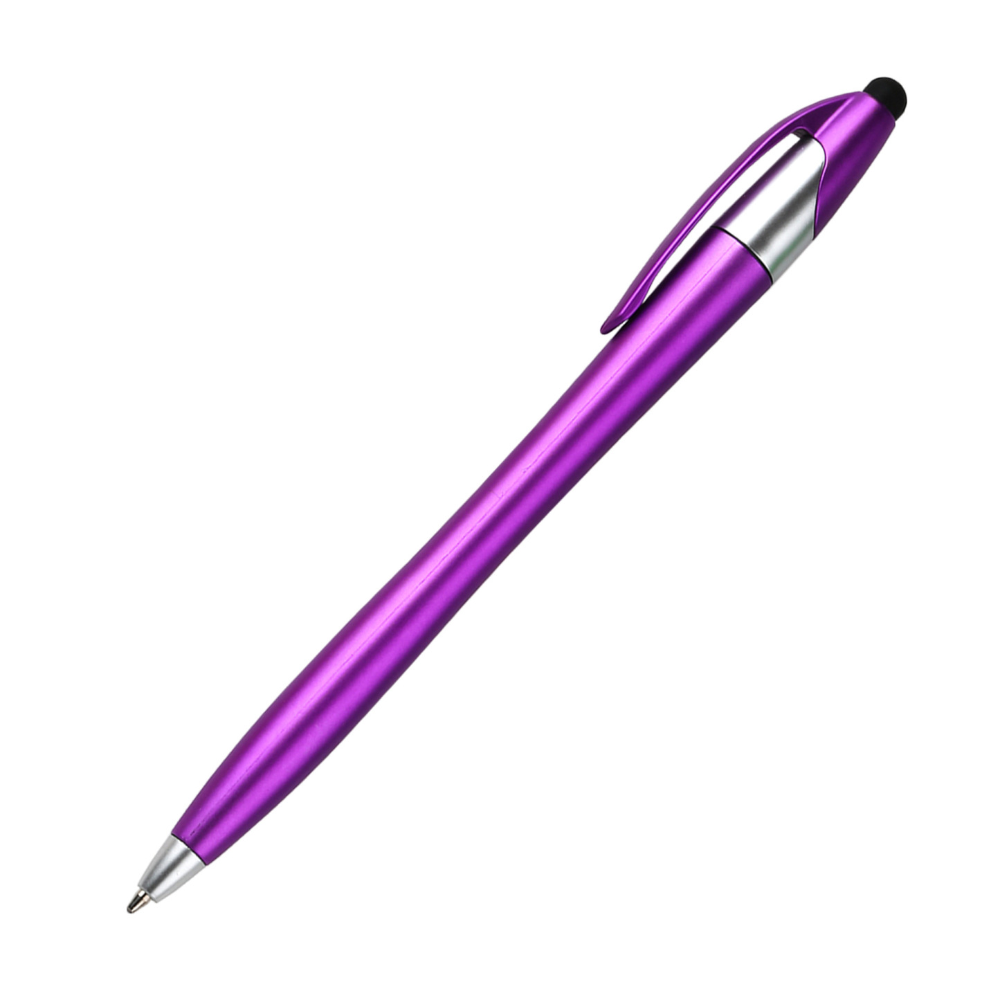 Plastic Twist Stylus Ballpoint Pen
