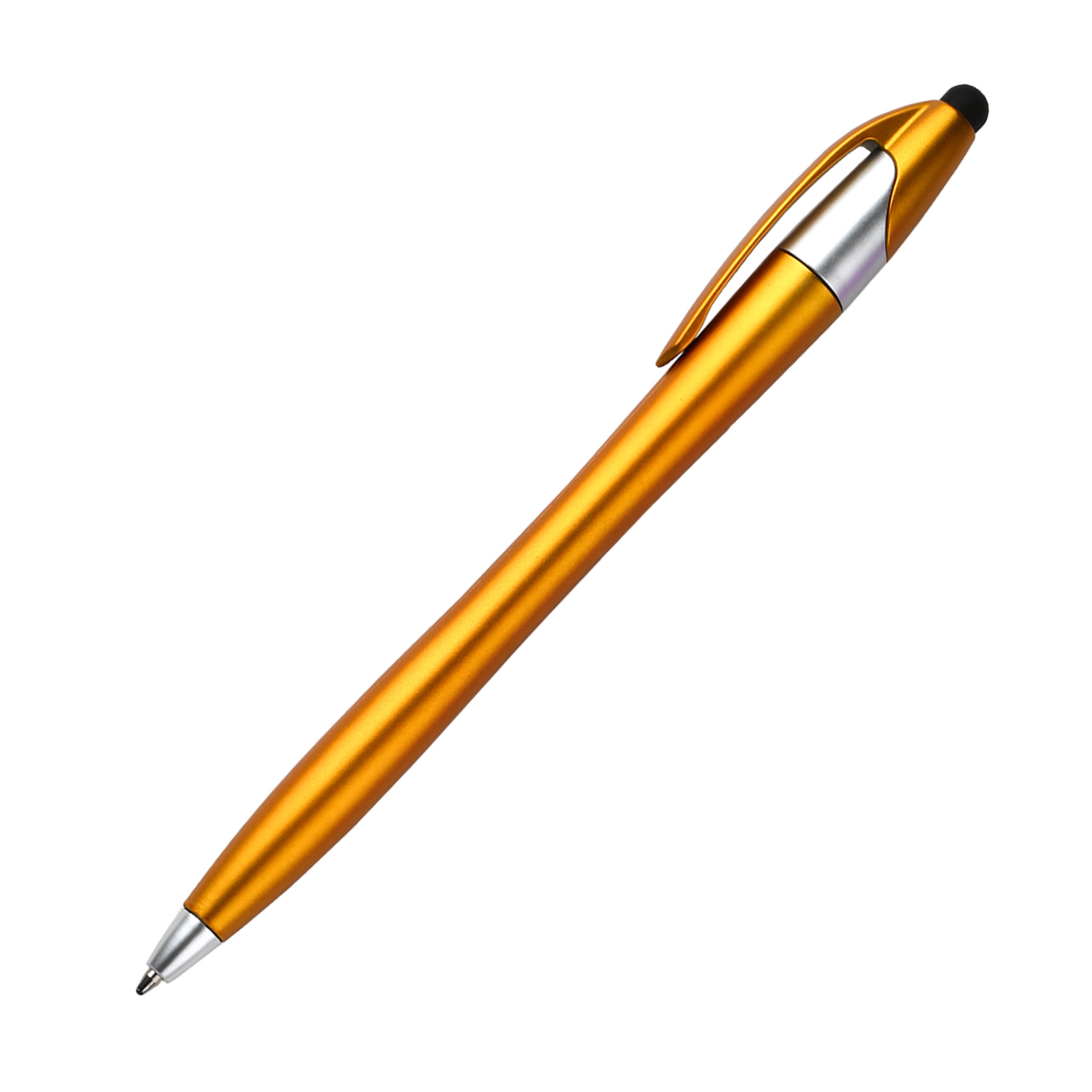 Plastic Twist Stylus Ballpoint Pen