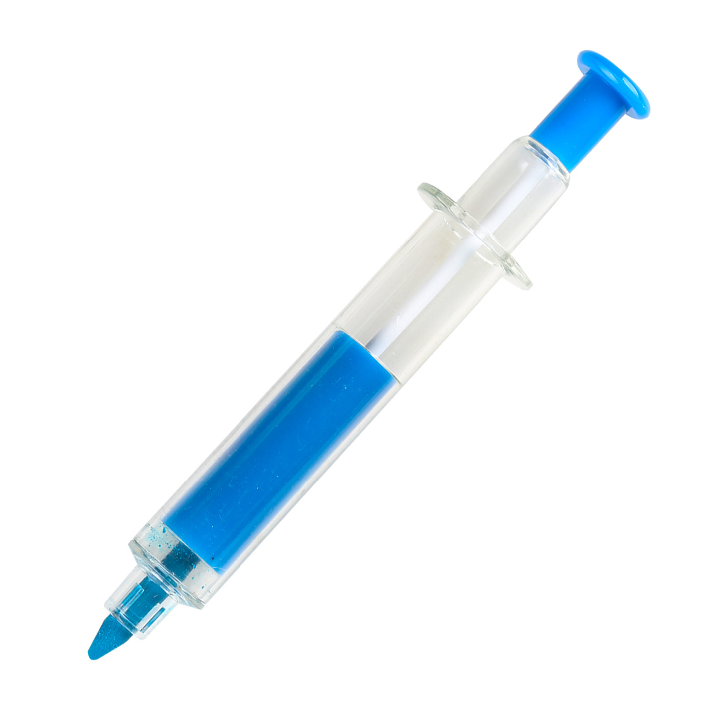 Dual Heads Syringe Shaped Highlighter & Ballpoint Pen