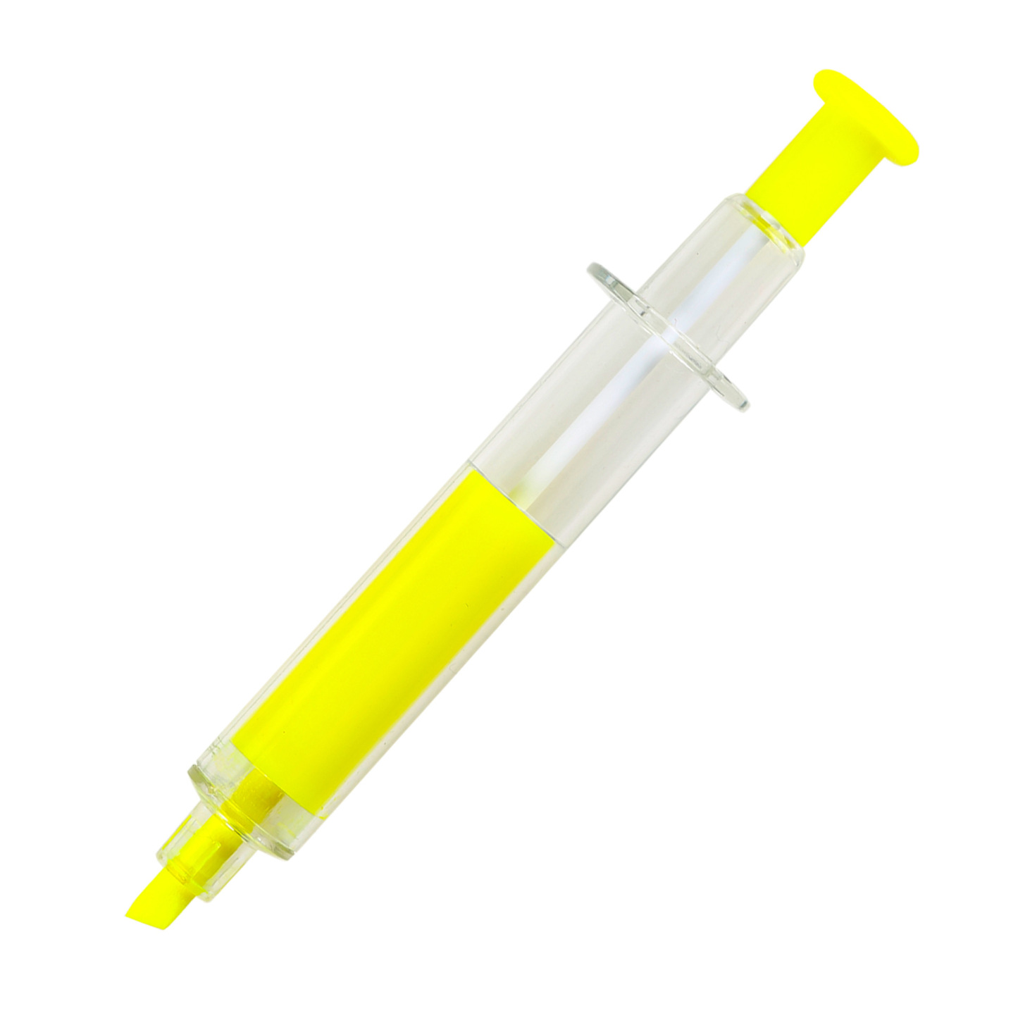 Dual Heads Syringe Shaped Highlighter & Ballpoint Pen