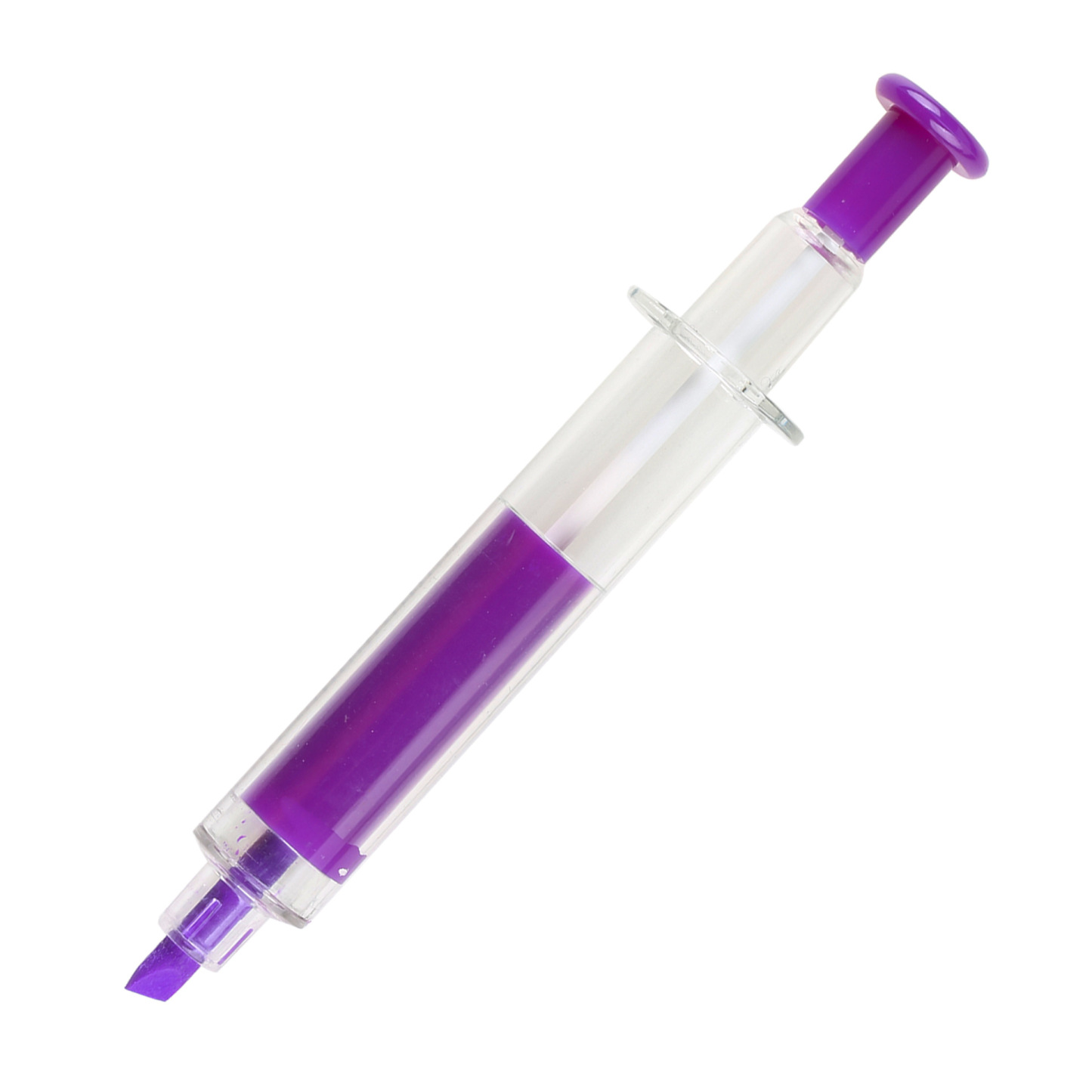 Dual Heads Syringe Shaped Highlighter & Ballpoint Pen
