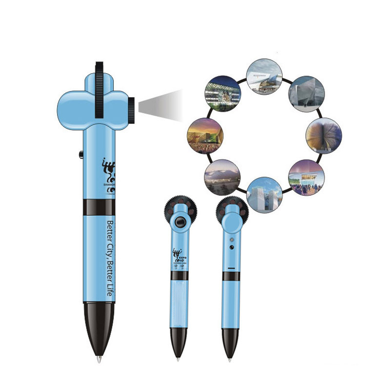 8 Images Projecting Ballpoint Pen