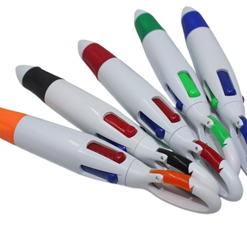 Four-Color Plastic Ballpoint Pen