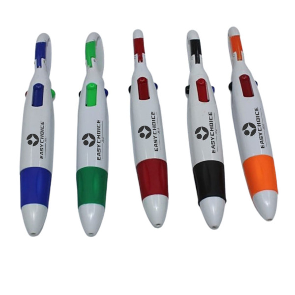 Four-Color Plastic Ballpoint Pen