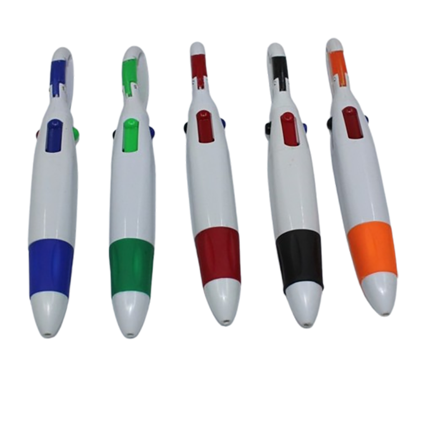 Four-Color Plastic Ballpoint Pen