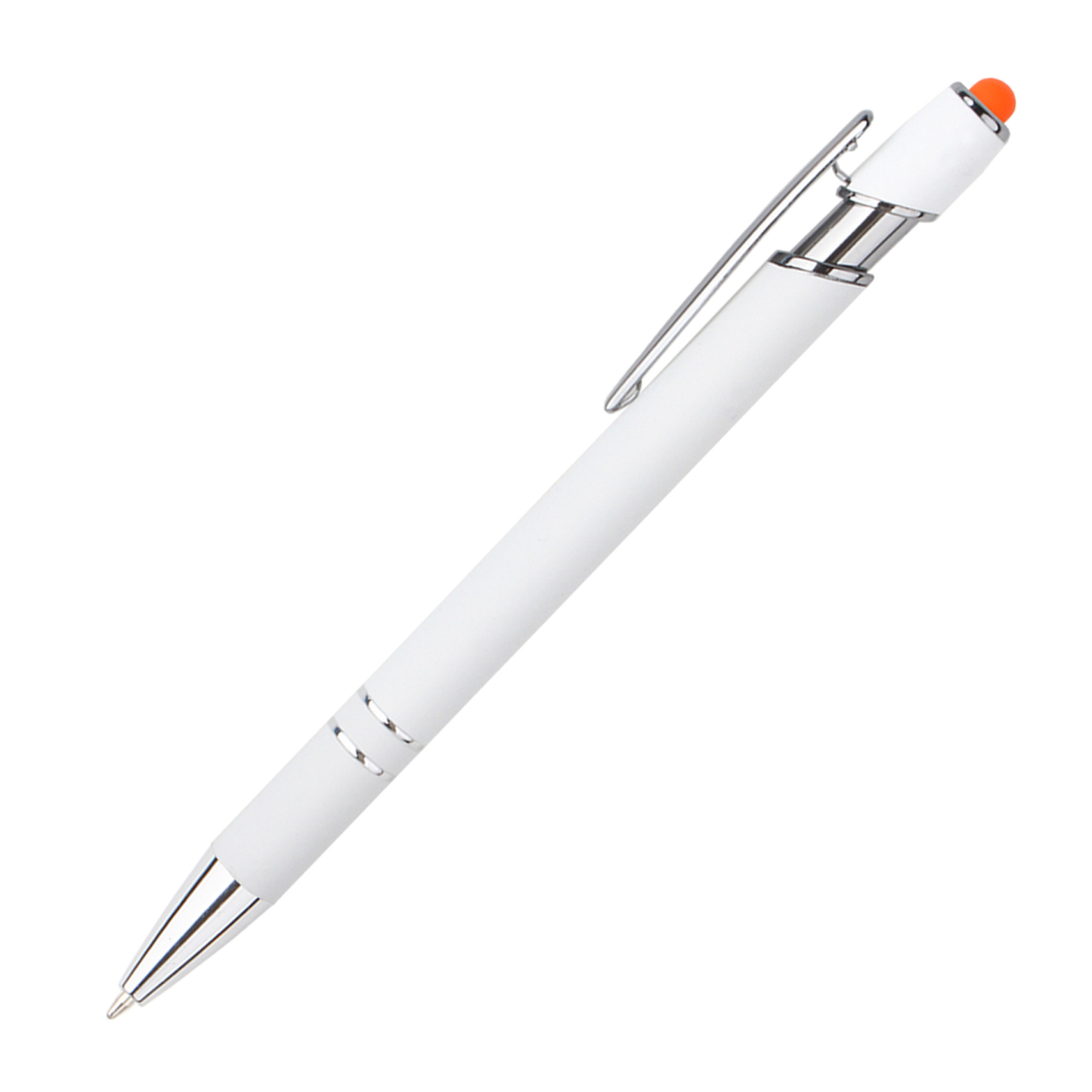 Metal Click Stylus Ballpoint Pen