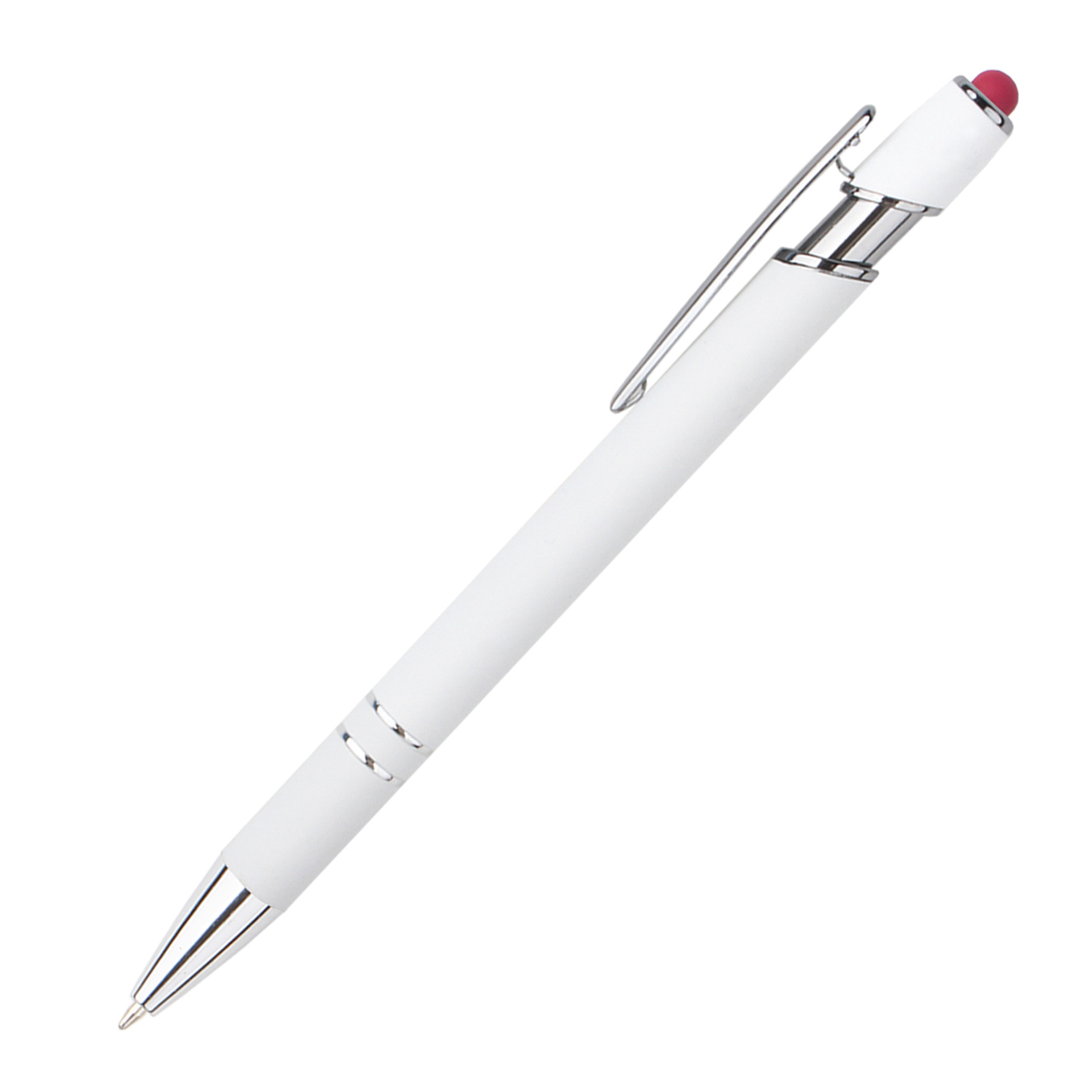 Metal Click Stylus Ballpoint Pen