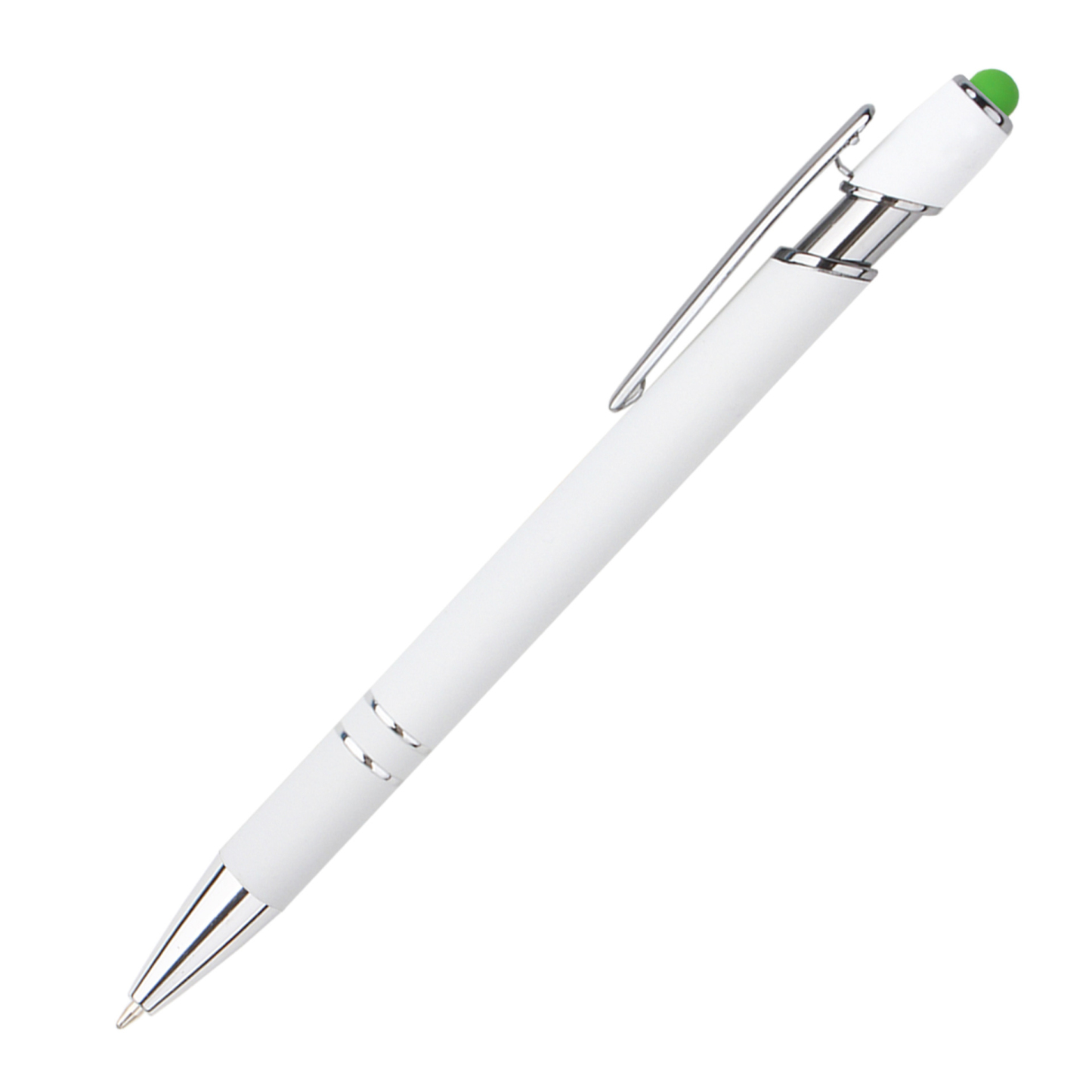 Metal Click Stylus Ballpoint Pen
