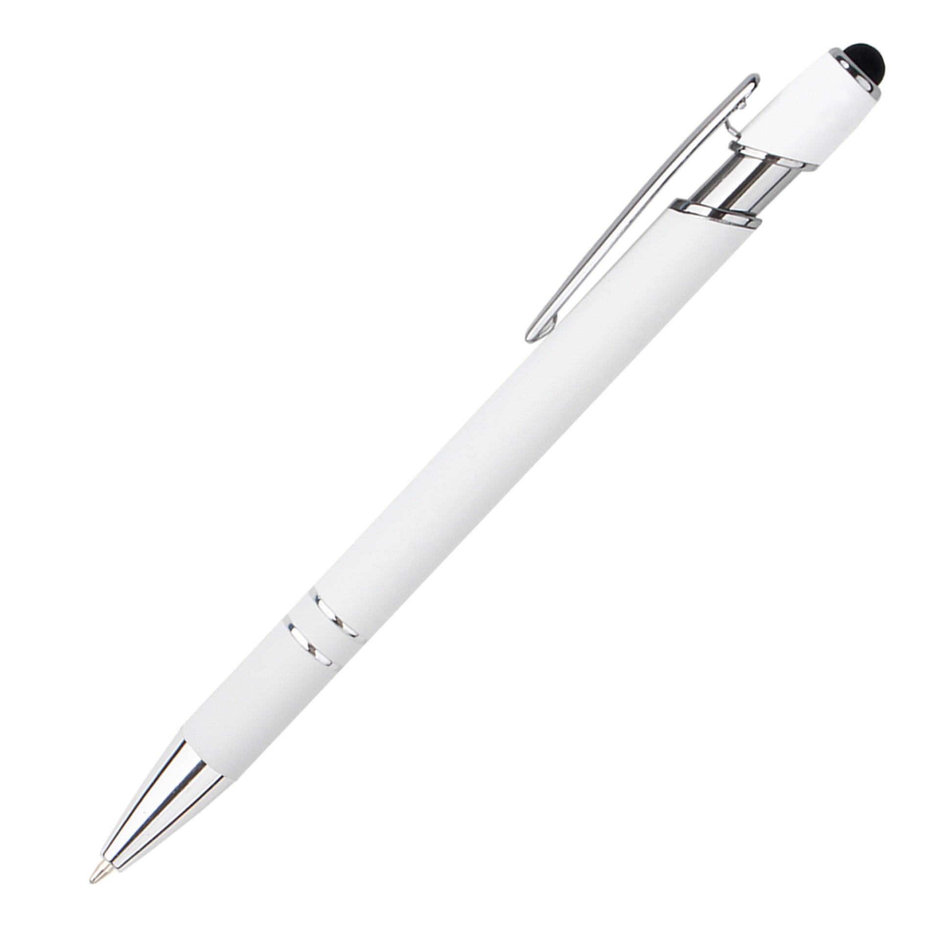 Metal Click Stylus Ballpoint Pen