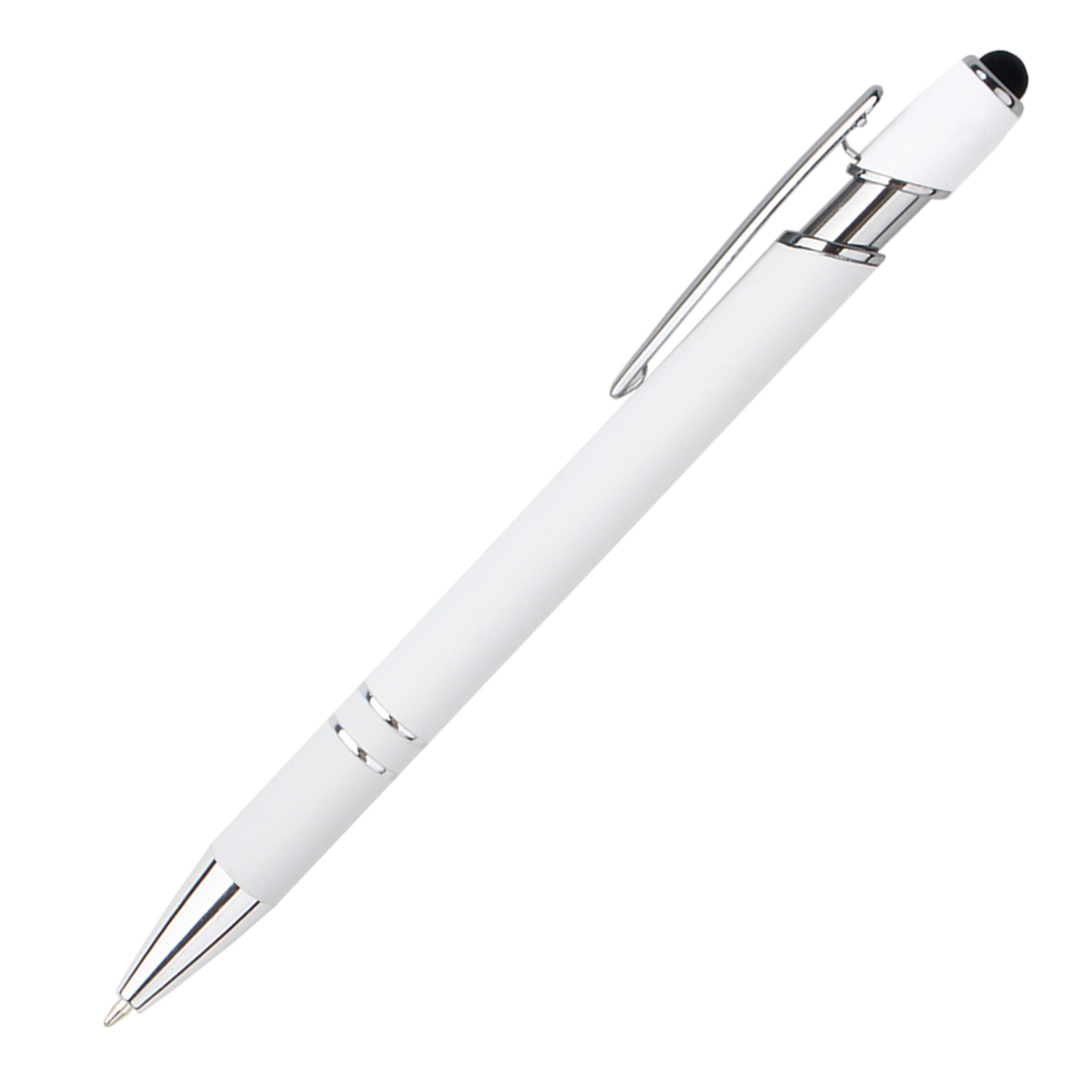 Metal Click Stylus Ballpoint Pen