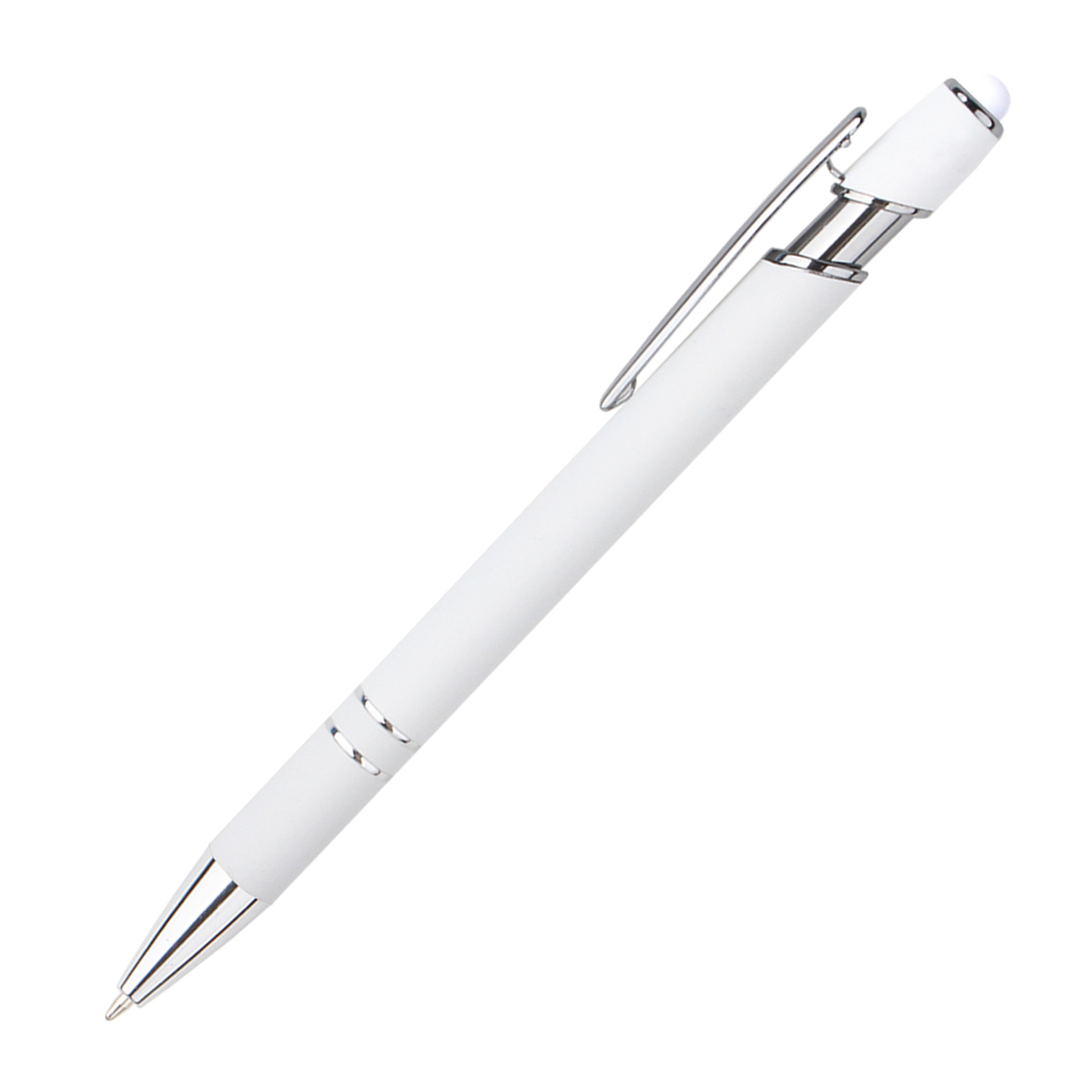 Metal Click Stylus Ballpoint Pen