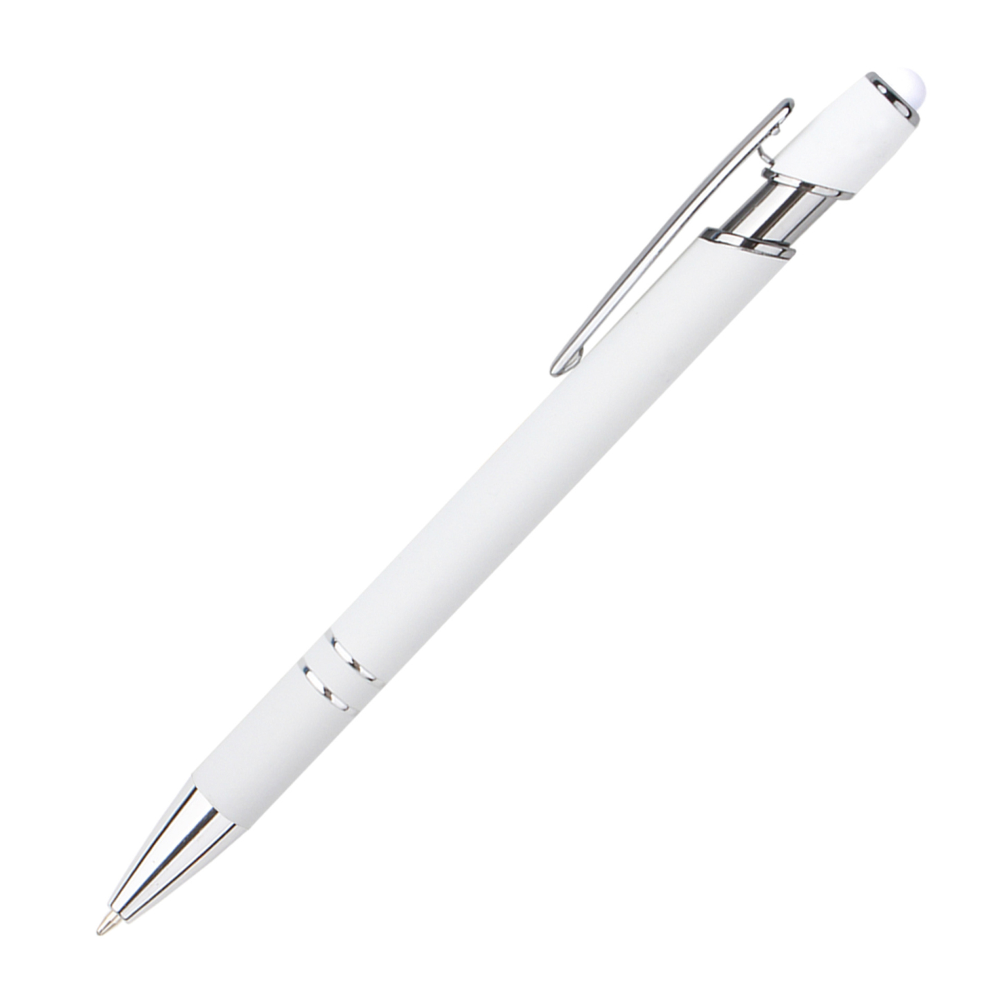 Metal Click Stylus Ballpoint Pen
