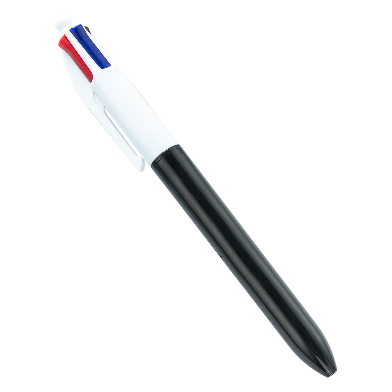 4 Colors Plastic Click Ballpoint Pen