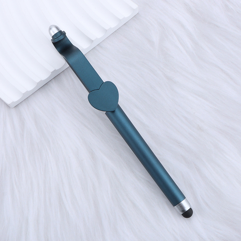 Love shaped Clip Phone Stand Stylus Gel Pen