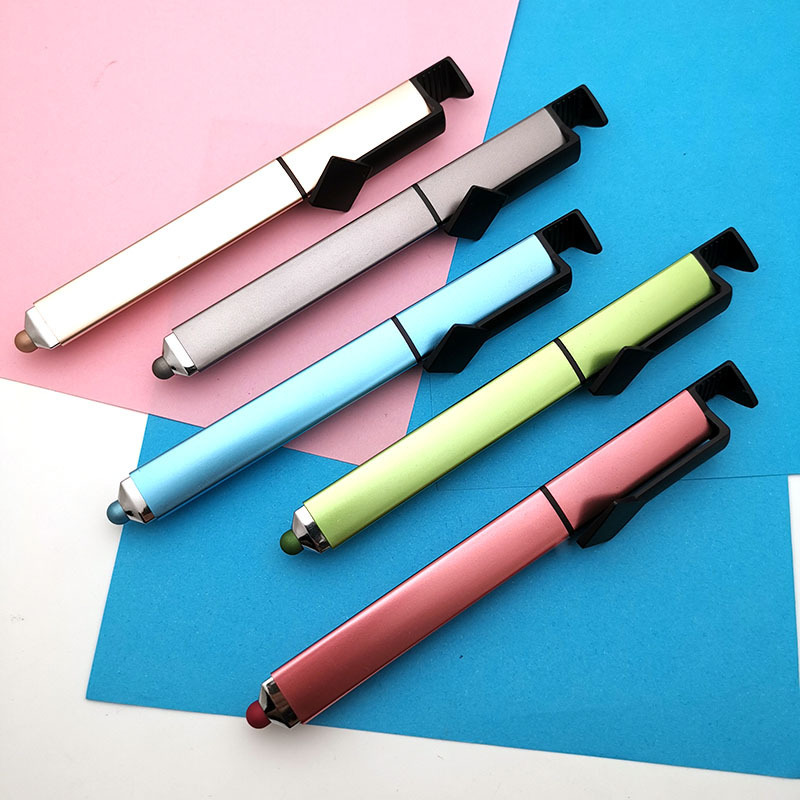 Triangular Barrel Phone Stand Stylus Pen