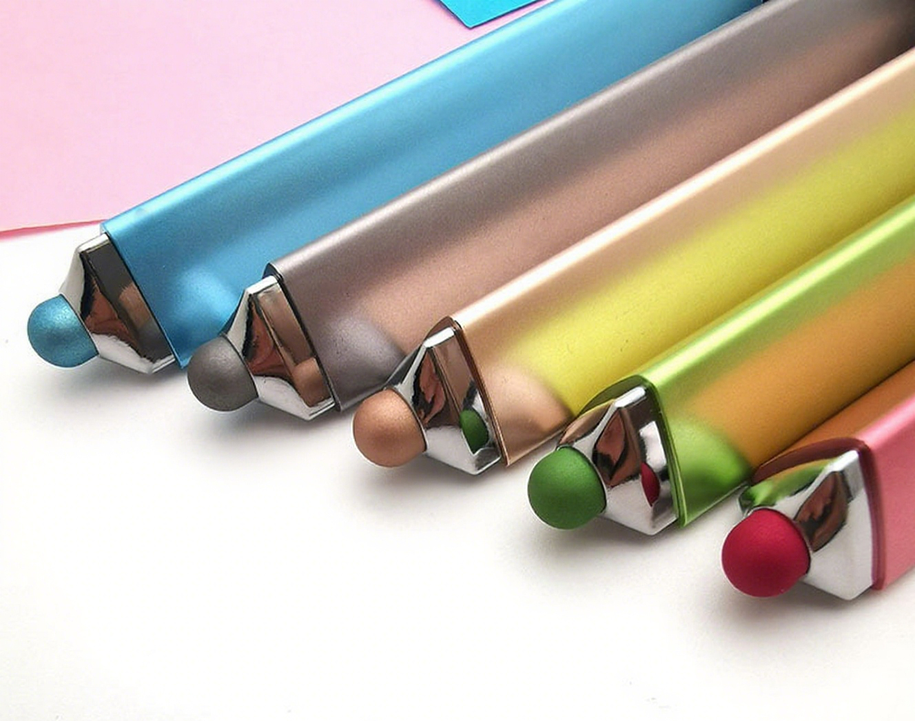 Triangular Barrel Phone Stand Stylus Pen