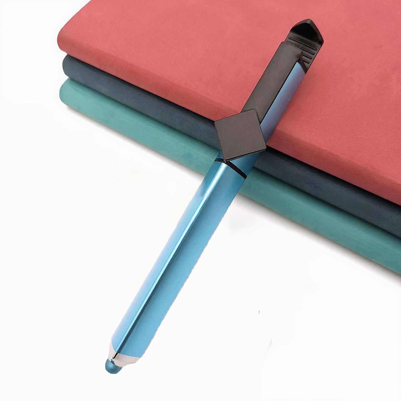 Triangular Barrel Phone Stand Stylus Pen