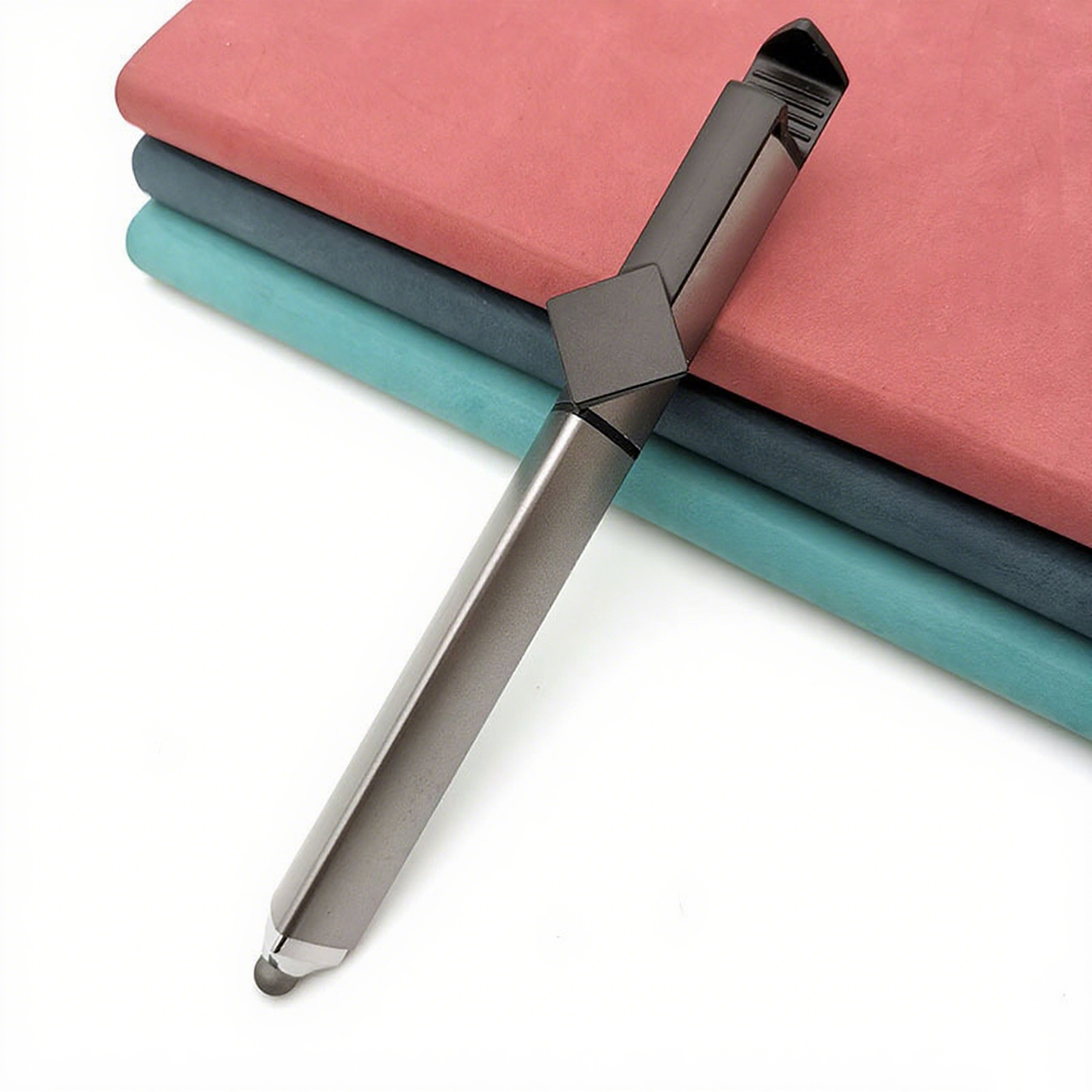 Triangular Barrel Phone Stand Stylus Pen