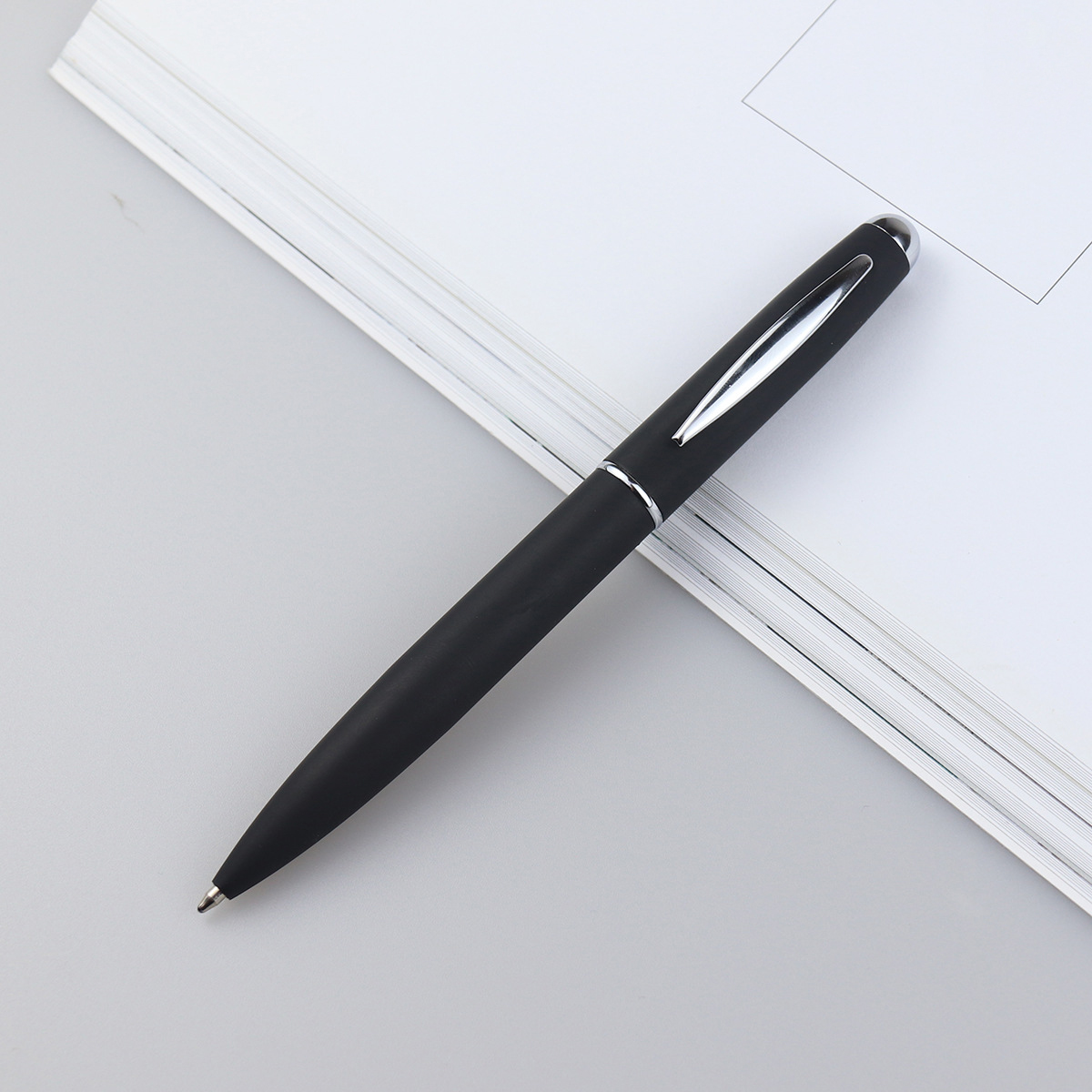 Metal Twist Stylus Ballpoint Pen