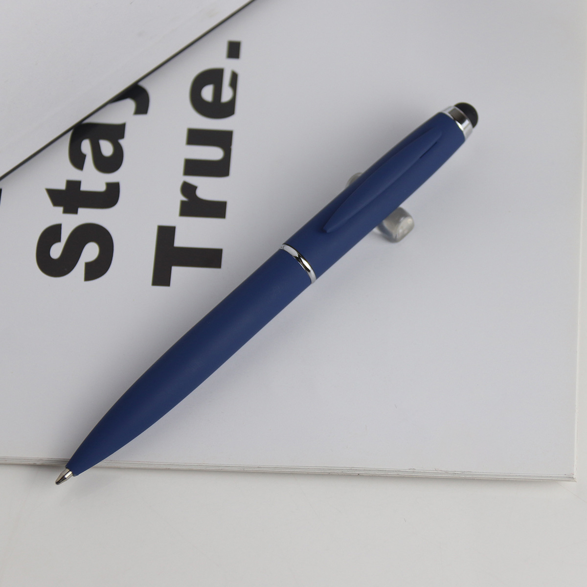 Metal Twist Stylus Ballpoint Pen