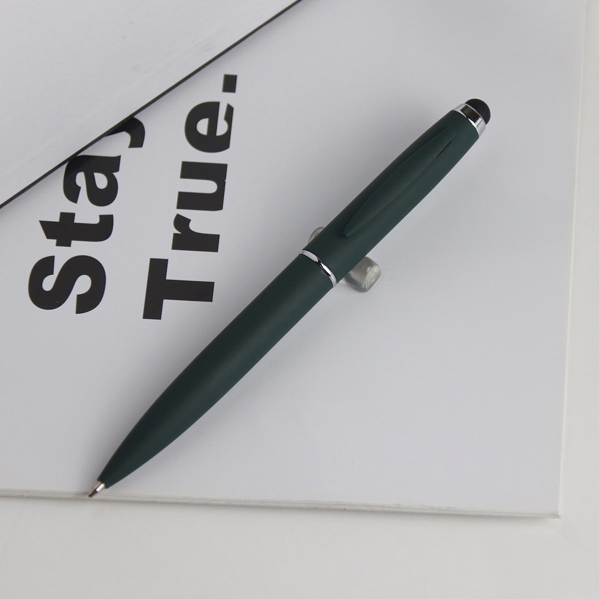 Metal Twist Stylus Ballpoint Pen