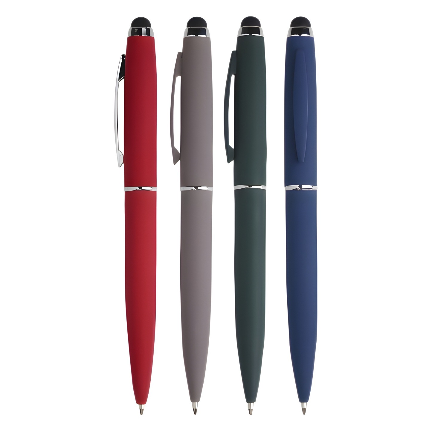 Metal Twist Stylus Ballpoint Pen