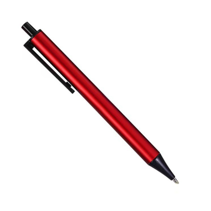 Click Aluminum Barrel Ballpoint Pen