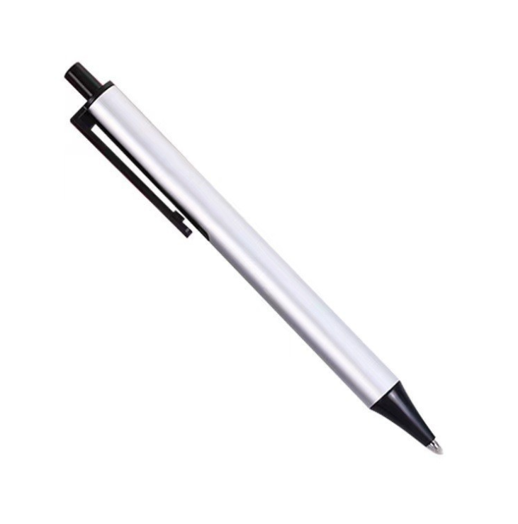 Click Aluminum Barrel Ballpoint Pen
