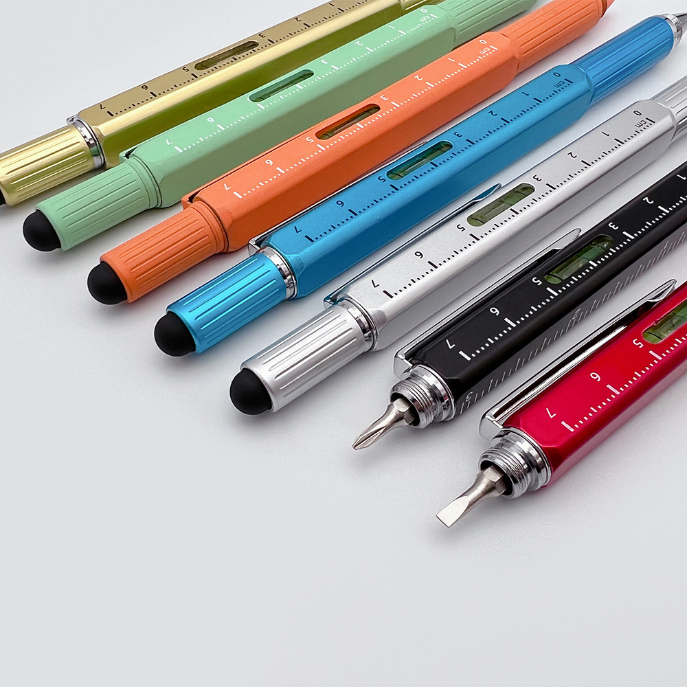 6" 1 Multifunctional Stylus Ballpoint Pen