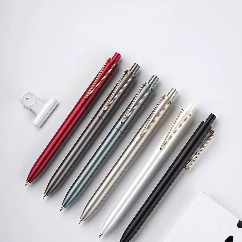 V Shaped Clip Plastic Gel Pen