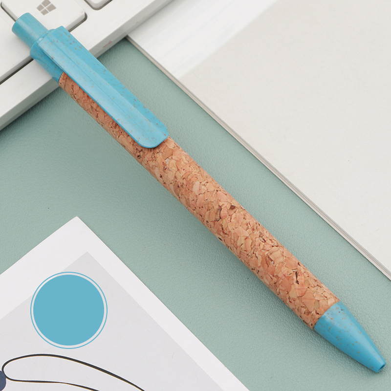 Click Cork/Paper Barrel Gel Pen