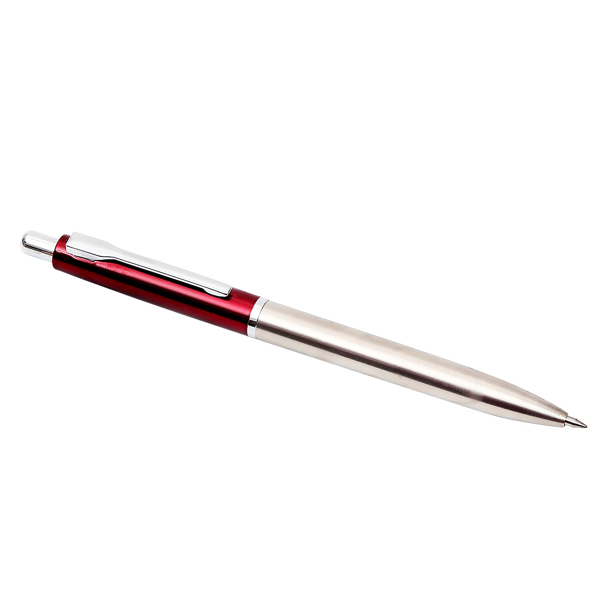 Press-Type Metal Ballpoint Pen