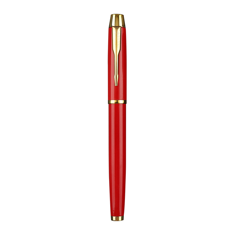Metal Gel Pen with Silver/Gold Accents