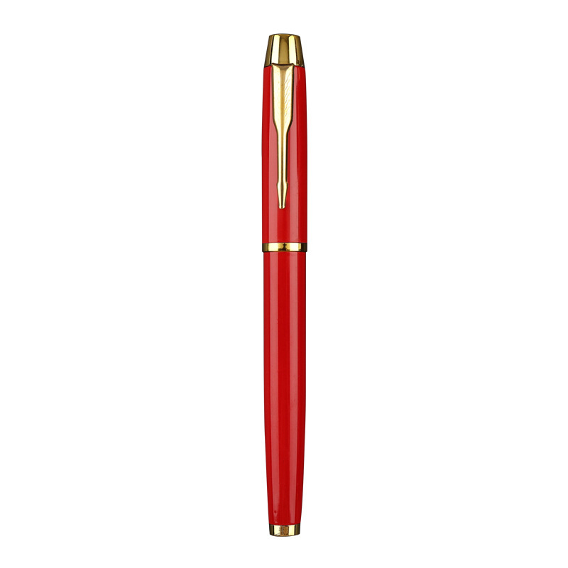 Metal Gel Pen with Silver/Gold Accents